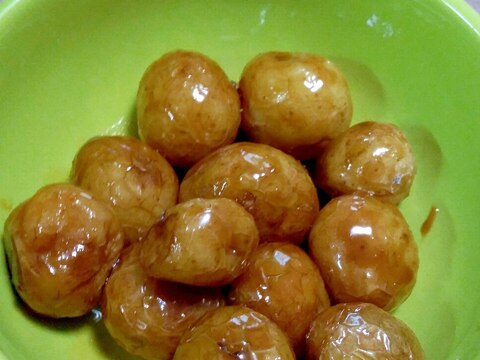 小さい新じゃがの煮っころがし